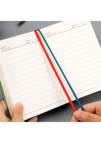 A5 Yeşil Çizgi Süper Kalın Boş Kitap, 80GSM, 320 Sayfa Deri Eskiz Defteri A5 Günlük Defter Günlük Iş Ofis Çalışması Not Defteri Kırtasiye Hediye (Yurt Dışından) fırsatları