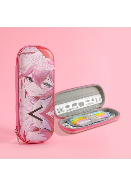 Mor Kalem Kutusu Okul Astucci Kawaii Erkek Kalemlik Estuche Para Lapices Trousse Mum Boya Piornik Kalem Kutusu Papelaria Criativa (Yurt Dışından)