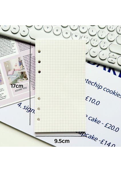 A6 Kuşak A5 A6 A7 Gevşek Yaprak Defter Dolum Spiral Ciltleyici Iç Sayfa Günlüğü Haftalık Aylık Planlayıcı Yapılacaklar Listesi Çizgi Nokta Izgara Iç Kağıt (Yurt Dışından)