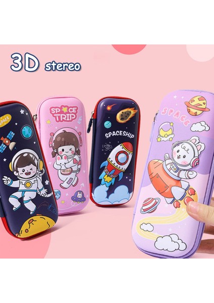 D Taşınabilir Dekompresyon Okul Malzemeleri 3D Kalem Kutusu Kawaii Kalem Kutusu Eva Kırtasiye Kutusu Okul Kalem Kutuları Kalem Kutusu (Yurt Dışından)