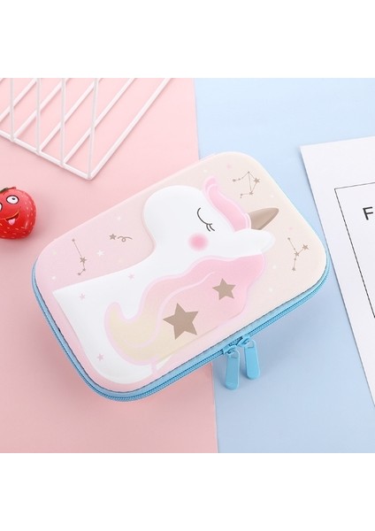 Tek Boynuzlu At Kalem Kutusu Panda Kalem Kutusu Kawaii Kalem Kutuları Okul Malzemeleri Kalem Kutusu Kırtasiye 3D Su Geçirmez Kalem Kutusu Büyük Kapasiteli Kalem Kutusu (Yurt Dışından)