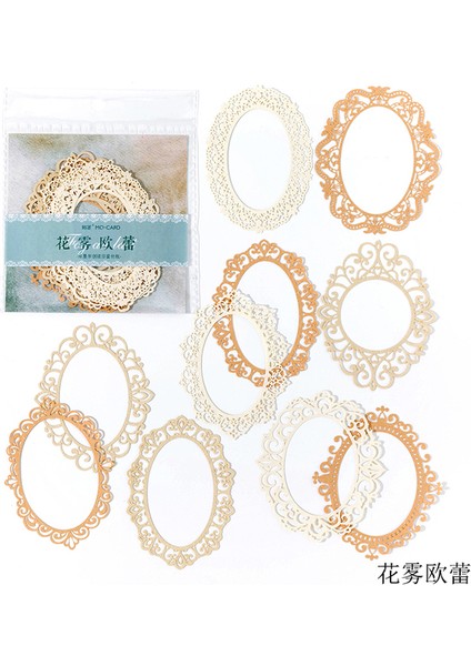 Stil 5 Estetik Çerçeve Çiçek Pencere Içi Boş Malzeme Kağıt Önemsiz Dergisi Planlayıcısı Scrapbooking Vintage Dekoratif Dıy Zanaat Fotoğraf Albümleri (Yurt Dışından)