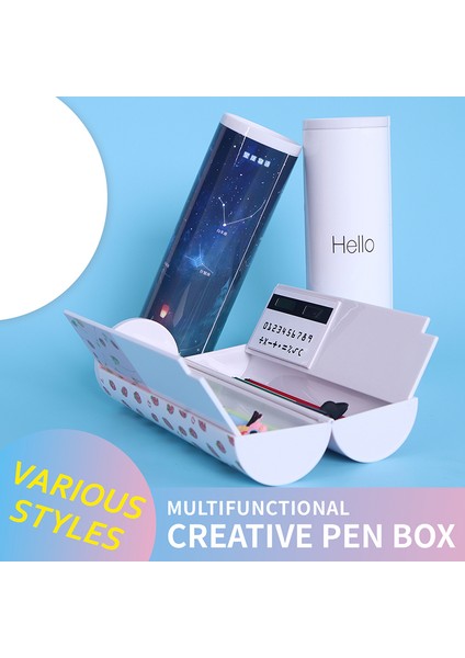 I Newmebox Hesap Makinesi Kalem Kutusu Unicorn Kalem Kutusu Kawaii Kırtasiye Okul Kalem Kutusu Trousse Scolaire Astuccio Sevimli Kalem Kutusu (Yurt Dışından)