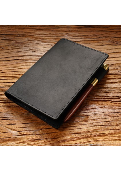 Kahverengi A6 Sadece Kapak Fromthenon Deri Günlük Ilk Katman Dana Derisi Sabit Sayfa Gezginler Dizüstü Bilgisayar A5 A6 Yeni Kitap Koruyucu Kapaklı Defterler Dergisi (Yurt Dışından)