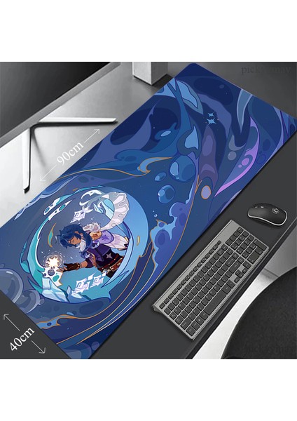 WA00317 (13) 800X300X2MM Genshin Etki Fare Altlığı Oyun Mousepadleri 400X900 Büyük Mousepad Anime Kauçuk Büyük Masa Mat Şirket Dizüstü Bilgisayar Masası Pedi Hediye Için (Yurt Dışından)