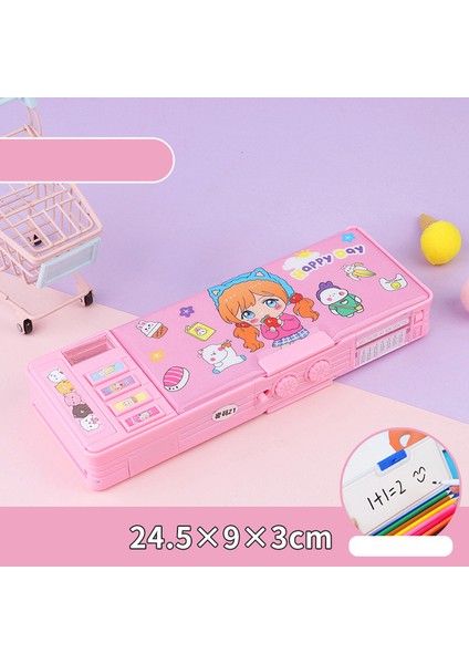 Şifre Şifre Kalem Kutusu Astronotlar Deformasyon Kalem Kutusu Estuche Escolar Kalem Kutusu Kalemlik Trousse Kawaii Kırtasiye Kalem Kutusu (Yurt Dışından)