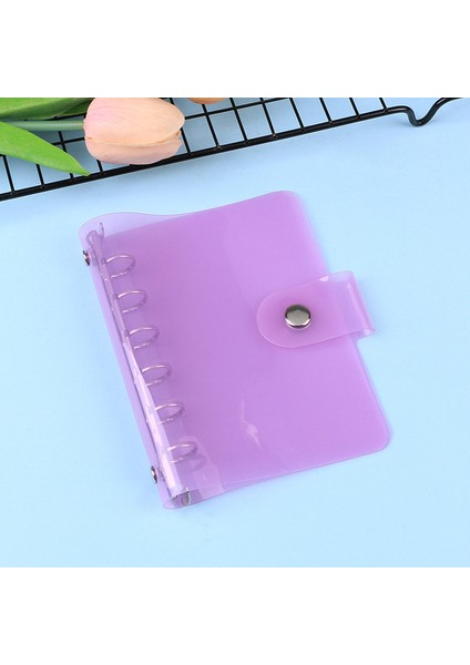 Mor A7 A7/a6/a5 Gül Altın Mor Mavi Işıltılı Bling Binder Defter Kapağı Günlüğü Gündem Planlayıcısı Kağıt Kapağı Okul Kırtasiye (Yurt Dışından)