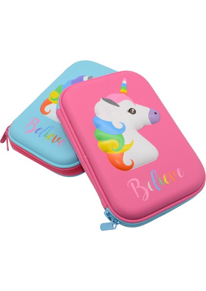 Mor Tek Boynuzlu At Unicorn Kalem Kutusu Estojo Escolar Kalem Kutusu Etui Papelaria Geyik Kalem Kutusu Hayvan Lapices Tilki Kutusu Okul Kawaii Unicornio (Yurt Dışından)