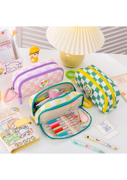 Stil 7 Kalem Kutusu Kawaii Okul Malzemeleri Kalem Kutusu Trousse Scolaire Büyük Kapasiteli Kalem Kutusu Estuche Kore Kırtasiye Kalem Kutusu (Yurt Dışından) fiyatları