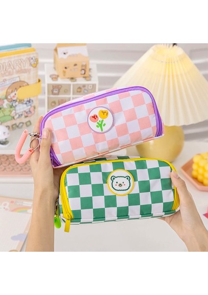 Stil 7 Kalem Kutusu Kawaii Okul Malzemeleri Kalem Kutusu Trousse Scolaire Büyük Kapasiteli Kalem Kutusu Estuche Kore Kırtasiye Kalem Kutusu (Yurt Dışından) modelleri