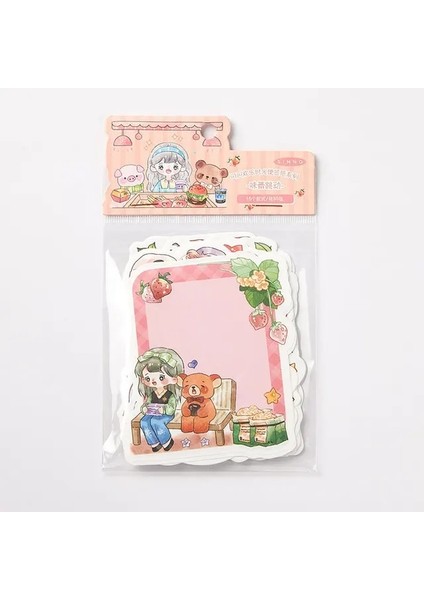 B Mohamm 30 Adet Güzel Karikatür Not Defteri Notlar Hatırlatmalar Için Yaratıcı Scrapbooks Sahne Kolaj Sevimli Okul Malzemeleri (Yurt Dışından)