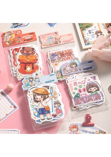 B Mohamm 30 Adet Güzel Karikatür Not Defteri Notlar Hatırlatmalar Için Yaratıcı Scrapbooks Sahne Kolaj Sevimli Okul Malzemeleri (Yurt Dışından)