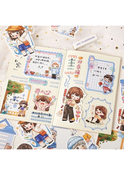 B Mohamm 30 Adet Güzel Karikatür Not Defteri Notlar Hatırlatmalar Için Yaratıcı Scrapbooks Sahne Kolaj Sevimli Okul Malzemeleri (Yurt Dışından)