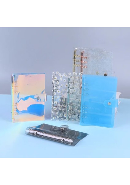 Pembe A7 A7/a6/a5 Gül Altın Mor Mavi Işıltılı Bling Binder Defter Kapağı Günlüğü Gündem Planlayıcısı Kağıt Kapağı Okul Kırtasiye (Yurt Dışından) modelleri