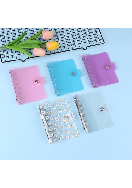 Pembe A7 A7/a6/a5 Gül Altın Mor Mavi Işıltılı Bling Binder Defter Kapağı Günlüğü Gündem Planlayıcısı Kağıt Kapağı Okul Kırtasiye (Yurt Dışından) indirimleri