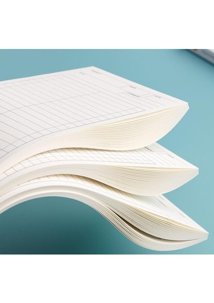 Çift Hat Uzun Yapışkan Olmayan Bloknot Basit Yeni Not Defteri 50 Sayfa Yazma Not Sayfaları Okul Ofis Bloknot 9X25 cm (Yurt Dışından)