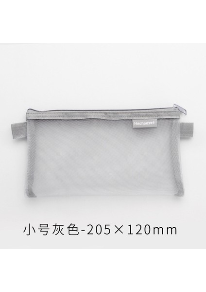 03 Şeffaf Kırtasiye Kalem Çantası Öğrenci Sınavı Adanmış Naylon Örgü Kalem Kutusu Unisex Büyük Kapasiteli Kese Okul Malzemeleri (Yurt Dışından)