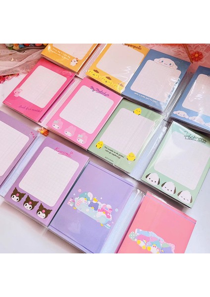 C 80 Sayfa Sevimli Karikatür Dört Katlanır Yapışkan Notlar Scrapbooking Dıy Kawaii Bloknot Günlüğü Mesaj Not Sayfaları Okul Kırtasiye (Yurt Dışından) indirimleri