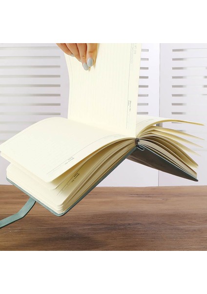Açık Gri A5 240 Sayfa A5 Dizüstü Ultra Kalın Kalınlaşmış Not Defteri Iş Yumuşak Deri Çalışma Toplantı Kayıt Defteri Ofis Günlüğü Eskiz Defteri (Yurt Dışından) fırsatları
