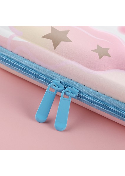 Kawaii Kalem Kutusu Unicorn Kalem Kutusu Kawaii Kalem Kutusu Büyük Kırtasiye 3D Kalem Kutusu Çocuklar Için Ofis Trousse Scolaire Sevimli Okul Kalem Kutuları (Yurt Dışından)