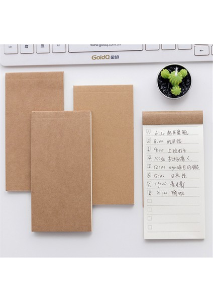 Yatay Çizgi Kitap Taşınabilir Kraft Kağıt Defter Küçük Kitap Öğrenciler Yırtabilir Pratik Not Defteri Mini Takvim Dizüstü Izgara Günlüğü Okul Malzemeleri (Yurt Dışından) modelleri