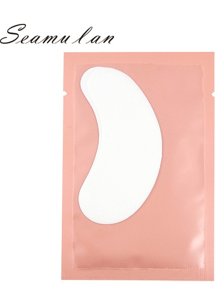 Pembe-50 Pcs Kirpik Uzatma Göz Yamaları 50 Çift/grup Makyaj Jel Pedi Kirpik Göz Pedleri Altında Kirpik Yamaları Çıkartma Pedleri Uzatma Için (Yurt Dışından)