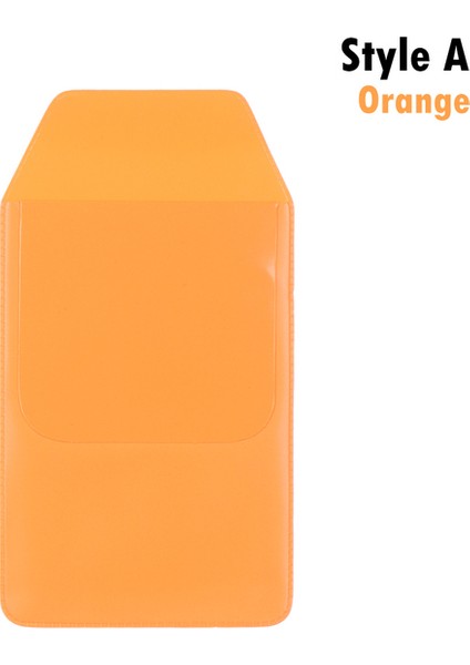 1 Adet Tarzı A-Turuncu 1/3 Adet 15.6x8.5cm Kalem Sızıntıları Hastane Ofis Malzemeleri Cep Koruyucu Sızdırmaz Pvc Kalem Kılıfı Çanta Doktorlar Hemşireler (Yurt Dışından)