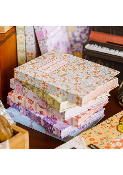 D-Brilliant Garden 100 Yaprak Malzeme Kağıt Kitap Bitkiler Gül Destek El Yazısı Dekoratif Çerçeve Arka Plan Notları Not Yeni 140*100 mm (Yurt Dışından) fiyatları