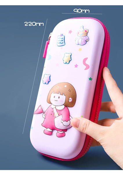Normal Model Kedi Kalem Kutusu Kawaii Kırtasiye Kalem Kutusu Estuches Escolar 3D Sevimli Kalem Kutusu Kalem Kutusu Kalemlik Okul Malzemeleri Kalem Kutusu (Yurt Dışından)