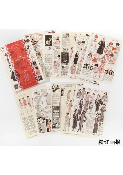 Stil 3 50 Adet Modern Kız Dergisi Dergisi Malzeme Kağıt Önemsiz Dergisi Planlayıcısı Scrapbooking Vintage Dekoratif Diy Zanaat Arka Plan Kağıdı (Yurt Dışından)