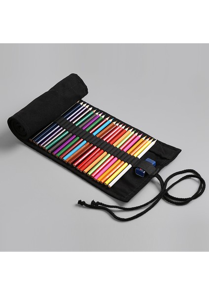 12 Delik 12/24/36/48/72 Delikli Rulo Kalem Çantası Renkli Okul Kalem Kutusu Tuval Kalem Çantası Öğrenciler Için Taşınabilir Kırtasiye Depolama Malzemeleri (Yurt Dışından) fırsatları