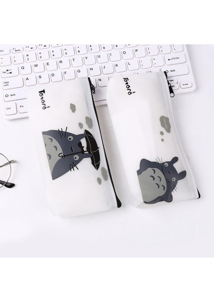 Stil 3 Kawaii Totoro Kalem Kutusu Yaratıcı Fermuar Öğrenci Kalem Çantası Ofis Okul Malzemeleri Kırtasiye Sevimli Kozmetik Çantası Hediye (Yurt Dışından) fiyatları
