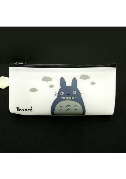 Stil 3 Kawaii Totoro Kalem Kutusu Yaratıcı Fermuar Öğrenci Kalem Çantası Ofis Okul Malzemeleri Kırtasiye Sevimli Kozmetik Çantası Hediye (Yurt Dışından) indirimleri