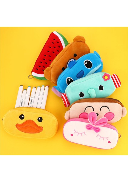 C Kawaii Hayvan Kalem Kutusu Karikatür Peluş Totoro Ayı Kalem Çantası Kutusu Çocuklar Için Hediye Kozmetik Kırtasiye Kese Okul Malzemeleri 04819 (Yurt Dışından) indirimleri