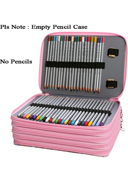 200 Boş Kutu 200/252/288/384/480 Yuvaları Kalem Kutusu Çantası Okul Kızlar Için Kalem Kutusu Büyük Kapasiteli Kırtasiye Kalem Kutusu Organizatör Büyük Kartuş (Yurt Dışından) fırsatları