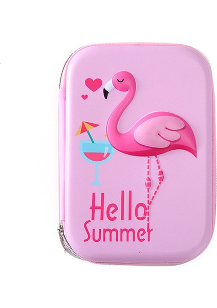 Okul Kalem Kutusu Unicorn Kalem Kutusu Flamingo Kalem Kutusu Okul Malzemeleri 3D Estuche Escolar Kawaii Trousse Scolaire Sevimli Okul Kalem Kutuları (Yurt Dışından)