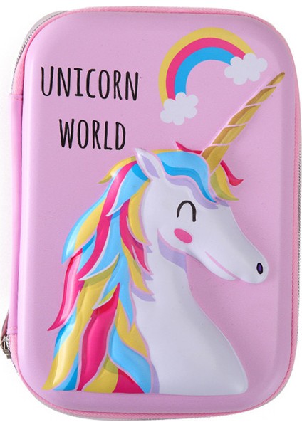 Okul Kalem Kutusu Unicorn Kalem Kutusu Flamingo Kalem Kutusu Okul Malzemeleri 3D Estuche Escolar Kawaii Trousse Scolaire Sevimli Okul Kalem Kutuları (Yurt Dışından)