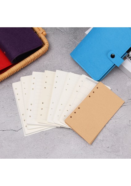Kare A5 120 Adet/takım A5 A6 Iç Sayfa Gevşek Yapraklı Defter Iç Sayfa Noktası Kare Boş Plan Kraft Kağıt Iç Sayfa Okul Ofis Arzı (Yurt Dışından)