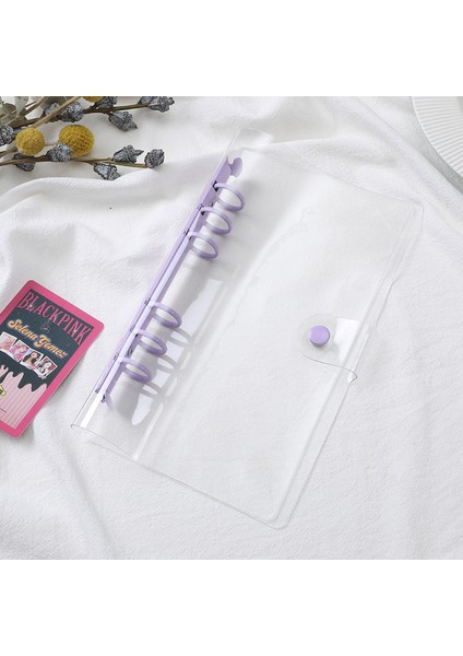 Purple-5pc Bag Skysonıc 3 Inç Acıbadem Kurabiyesi Bağlayıcı Albümü Fotoğrafları Kapak Gevşek Yaprak Yumuşak Kabuk 5 Adet Refil Çanta ile Kart Tutucu Organizatör Kitap (Yurt Dışından)
