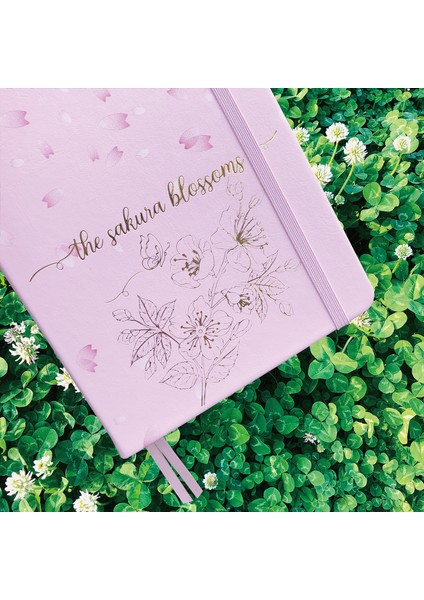 Sakura Limited 160GSM Bambu Kağıt Sakura A5 Mermi Nokta Izgara Dergisi Noktalı Defter Altın Kenar 160GSM Bambu Kağıt 5*5mm Nokta Izgara 160 Sayfa (Yurt Dışından) indirimleri