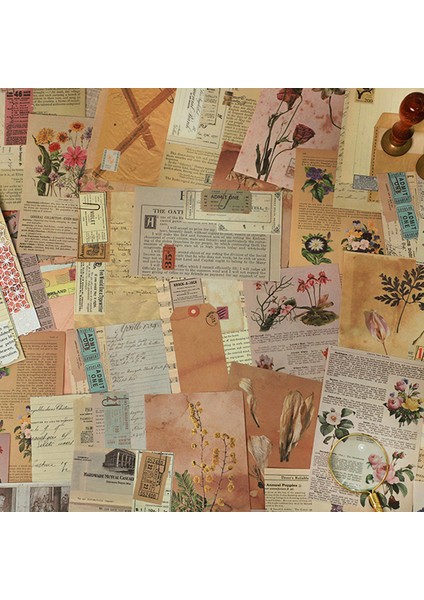 Stil 2 Yeni Perakende Retro Geçmiş Olaylar Rüyalar Bloknot Diy Malzeme Kağıt Not Defteri Dergisi Scrapbooking (Yurt Dışından)