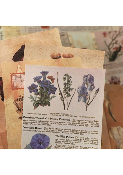 Stil 2 Yeni Perakende Retro Geçmiş Olaylar Rüyalar Bloknot Diy Malzeme Kağıt Not Defteri Dergisi Scrapbooking (Yurt Dışından)