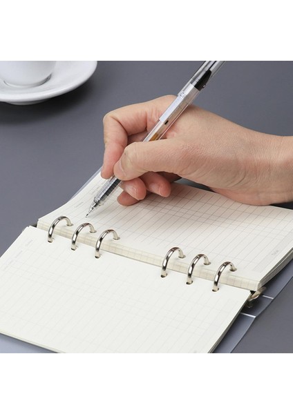 A6-Boş Pp A5 A6 A7 Spiral Defter Kapağı Şeffaf Mat Bağlayıcı Kapak Günlüğü Planlayıcısı Kağıt Öğrencileri Kitap Defterleri Kapak 45 Sayfa (Yurt Dışından)