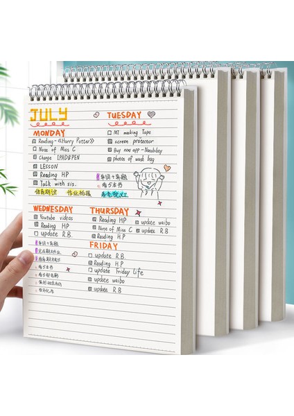 A6 Izgara A6/a5/b5 Pp Kapak Eskiz Defteri Spiral Defter Iç Boş 80GSM Izgara Hattı Okul Malzemeleri Kalem Çizim Not Defteri Bobin Defterleri (Yurt Dışından)