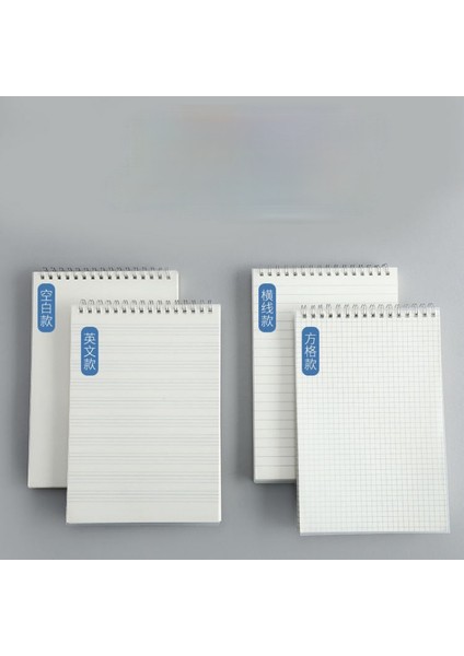 A6 Izgara A6/a5/b5 Pp Kapak Eskiz Defteri Spiral Defter Iç Boş 80GSM Izgara Hattı Okul Malzemeleri Kalem Çizim Not Defteri Bobin Defterleri (Yurt Dışından)