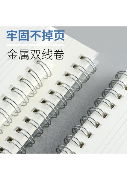 A6 Izgara A6/a5/b5 Pp Kapak Eskiz Defteri Spiral Defter Iç Boş 80GSM Izgara Hattı Okul Malzemeleri Kalem Çizim Not Defteri Bobin Defterleri (Yurt Dışından)