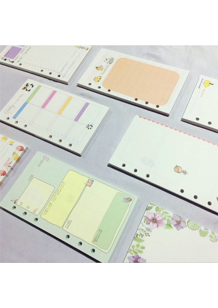 Dizin Sayfası A5 2023 A5 A6 Gevşek Yaprak Defter Dolumu Spiral Ciltleyici Iç Sayfa Haftalık Aylık Yapılacaklar Çizgi Izgarası Iç Kağıt Kırtasiye (Yurt Dışından) fiyatları