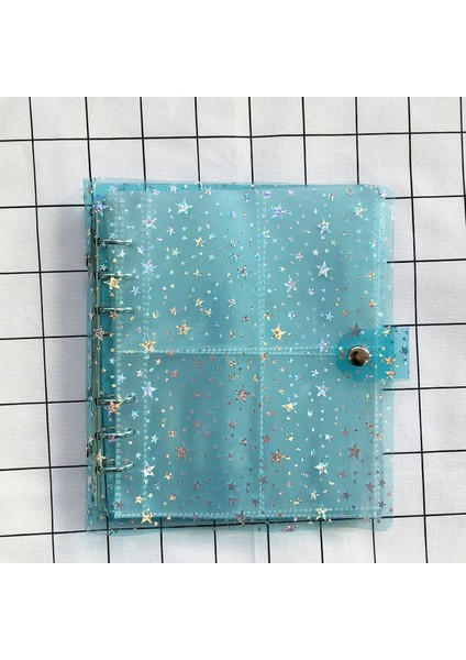 17.5X19.5CM Fotoğraf Çerçevesi Şeffaf Gevşek Yaprak Bağlayıcı Defter Iç Çekirdek Kapak Not Defteri Planlayıcısı Ofis Kırtasiye Malzemeleri (Yurt Dışından)