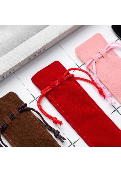 04 10 Adet Tükenmez Kalemler Kalem Çantası Kadife Ipli Kalem Çantası Kılıfı Çanta Durumda Küçük Bez Kalem Kutusu Bir Kalem Depolama Kalem Hediye (Yurt Dışından) modelleri