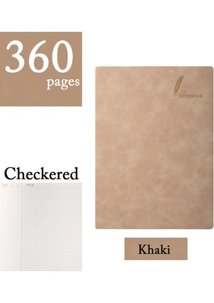 K Damalı B5 Defter A5/B5,360 Sayfa Cornell/boş/çizgili/okul Ofisi Için Damalı, Planlayıcı Not Defteri Gündemi 2023, Sanat Çizimi Için Eskiz Defterleri (Yurt Dışından)